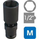 Đầu khẩu lục giác 1/2 inch cho máy siết bu lông KINGTONY 4A55 series