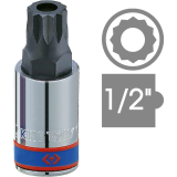 Đầu tuýp sao 12 cạnh 1/2 inch chống tháo KINGTONY 402B series