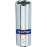Đầu khẩu dài hệ mét 6 cạnh 1/4" DIN KINGTONY 2235M series
