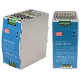 240W single output industrial DIN RAIL power supply MEAN WELL NDR-240 series