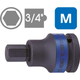 Đầu khẩu lục giác 3/4 inch KINGTONY 609616MxxH series