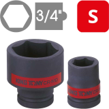 Đầu tuýp vặn ốc lục giác 3/4 inch hệ inch KINGTONY 6535S series