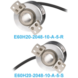 60mm diameter sine wave incremental rotary encoders Autonics E60H series
