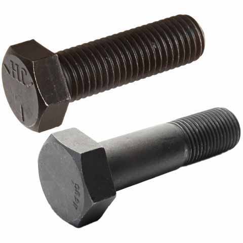 Bu lông lục giác ngoài (thép các bon mạ đen-8.8-ren lửng) BAA-FASTENERS