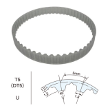 Dây curoa MITSUBOSHI Trapezoidal tooth timing belts (Polyurethane) T5 series