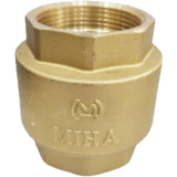Brass spring check valve MIHA