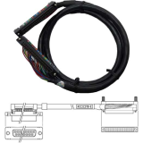 Cable for use with terminal blocks MITSUBISHI AC series