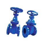 Van cửa tay vặn mặt bích bằng gang thân ghép nối WONIL WGN-10 series