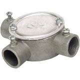 Circular surface box-3 Outlet for EMT conduit CVL AHE3 series