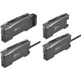 Color fiber amplifier unit Omron E3NX-CA series