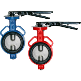 Van bướm mặt kẹp đồng tâm tay mở