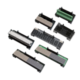 Connector-Terminal Block Conversion Units for PLCs Omron XW2R series