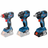 Cordless impact wrench BOSCH GDX and GDR and GDS professional