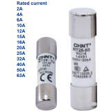 Cylindrical fuses CHINT RT28 series