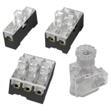 DIN rail fuse holder d6 glass tube or ceramic fuse HANYOUNG HY-F series