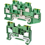 DIN track push-in terminal blocks Omron XW5G series