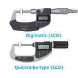 Disk micrometers - non rotating spindle type Mitutoyo 369 and 227 series