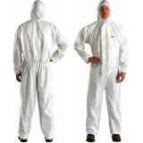 Disposable protective coverall 