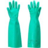 Elbow-length chemical gloves, delivering durable hand and arm protection 