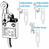 Công tắc hành trình chịu được thời tiết Omron D4C series