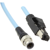 Ethernet cable for safety laser scanner Omron OS32C-ECBL series