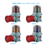 Explosion proof warning- signal light and max 118dB electric horn combinations QLight SESA series