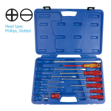 Go thru screwdriver - standard and insulated and go thru screwdriver set KINGTONY 35114MR