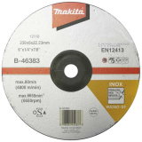 Grinding wheels - stainless steel MAKITA A-80 and B-46 and B-66 series