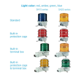 Heavy-duty xenon lamp strobe signal lights for vessels and heavy industry application QLight SH1S and SH2S series