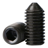 Hex socket set screw - cone point BAA-FASTENERS CP-BO series