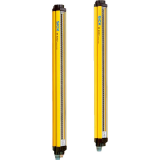 High resolution safety light curtains