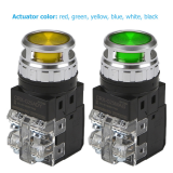 Illuminated push button switches HANYOUNG CRX series