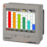 LCD touchscreen paperless recorder Autonics KRN1000 series