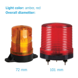 Đèn báo LED sáng nhấp nháy QLight QA70HLS and QA100HLS series