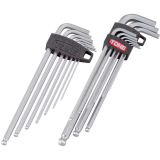 Long ball point hex key wrench set L-type TONE BL series