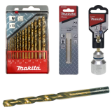 Metal drill bits HSS-TiN type MAKITA D-4 series
