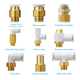 Metric size one-touch fittings (oval type)(threaded type)(connection thread G) SMC KQ2 series