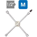 Cờ lê chữ thập hệ mét sửa lốp ô tô KINGTONY 1991 