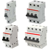Áp tô mát cài MCB đường đặc tuyến B ABB SH200-B series