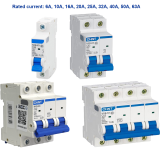 Miniature circuit breakers (Small type) CHINT NXB-63 series