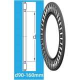 Cụm con lăn kim và vòng cách chặn d90-160mm SKF Type AXK