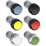 Non-illuminated flush pushbuttons (Momentary) 
