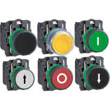 Non-illuminated push-buttons Schneider Harmony XB5 series
