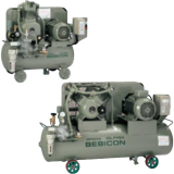 Oil free piston air compressor (1.5...11kW) HITACHI OIL FREE Booster BEBICON OBB series