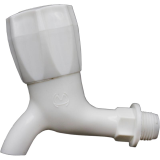 Plastic bibcock - knob handle MIHA BKHM-PVC series