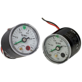 Pressure gauge with switches