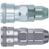 Quick connect couplings for urethane hose connection-NUT CUPLA type NITTO SN series