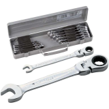 Cờ lê đầu mở đầu vòng ratchet linh hoạt TONE RMF series