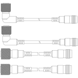 Dây cáp cảm biến rơ le HANYOUNG B series