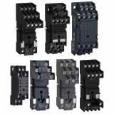 Relay sockets Schneider RXZE series